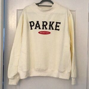 Parke Boston Cities Mockneck Sweatshirt.